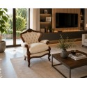 Meubles en bois massif d'inspiration vintage