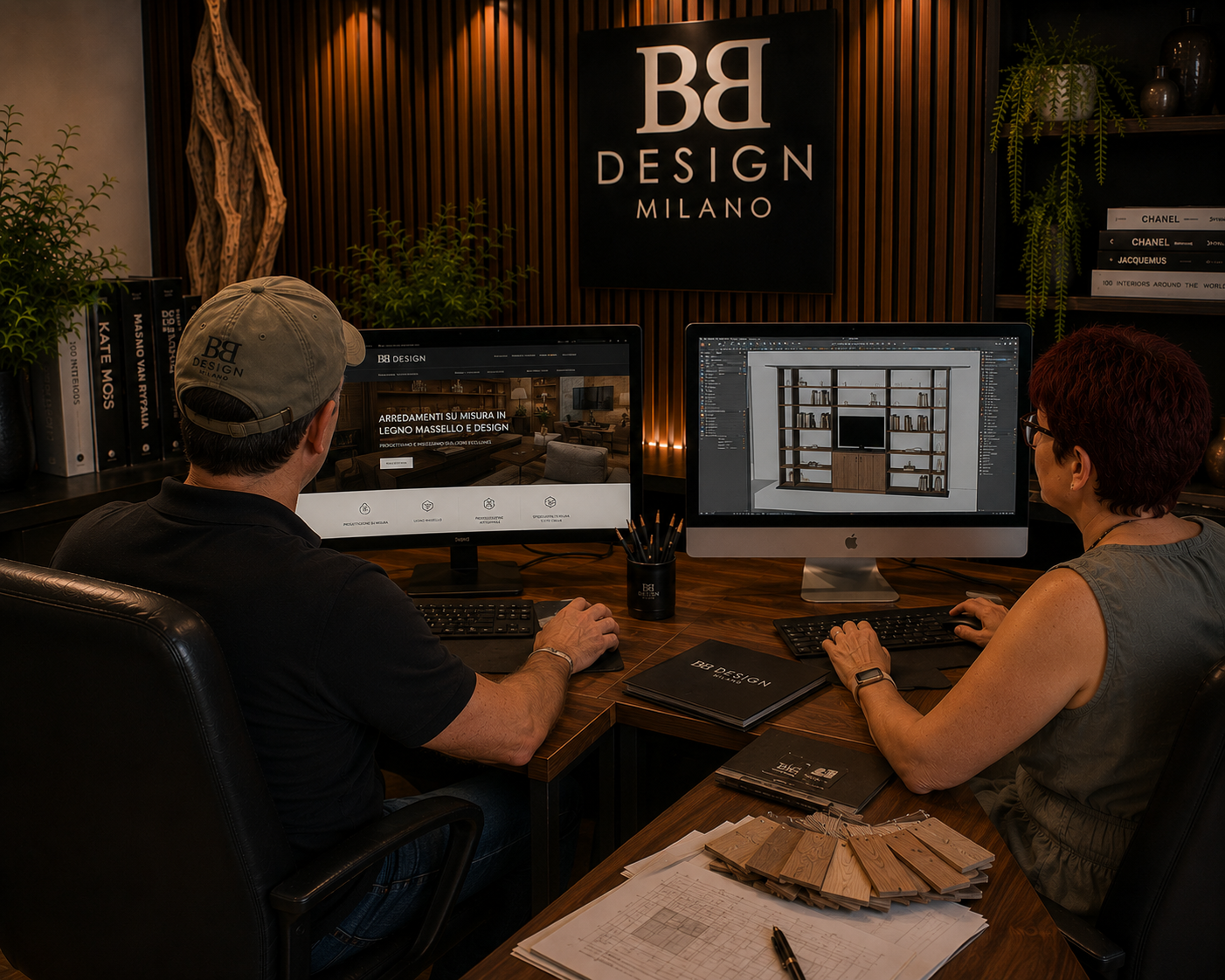 Progettazione arredi per spazi commerciali BB Design Milano